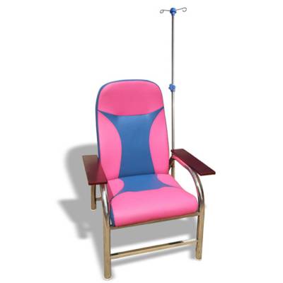 江西儿童输液椅豪华款点滴椅不锈钢候诊椅加靠枕输液椅美玥