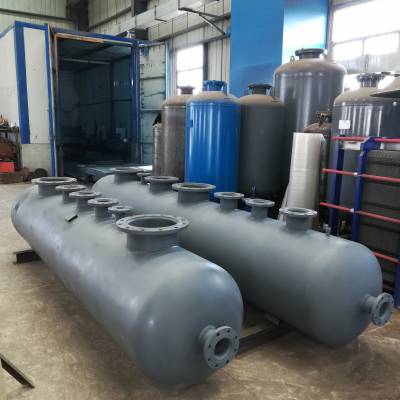 钢制分集水器制作 不锈钢集水器分水器 石家庄压力容器厂供