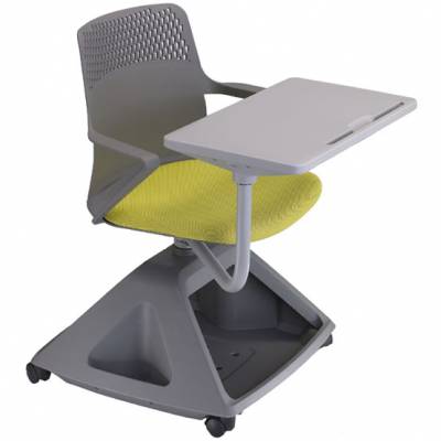 塑料旋转培训椅 多功能一体课桌 智慧教室椅 ROVER椅 众晟家具