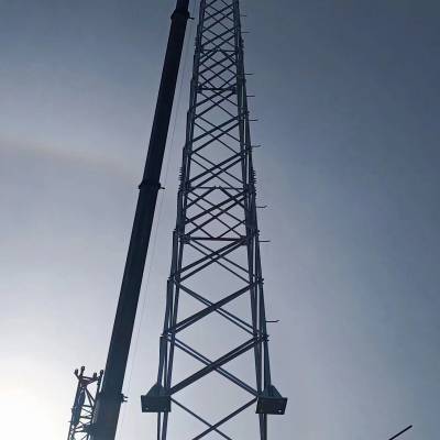 20米GFL2-1避雷针塔 40米森林瞭望监控塔 不锈钢气象测风塔