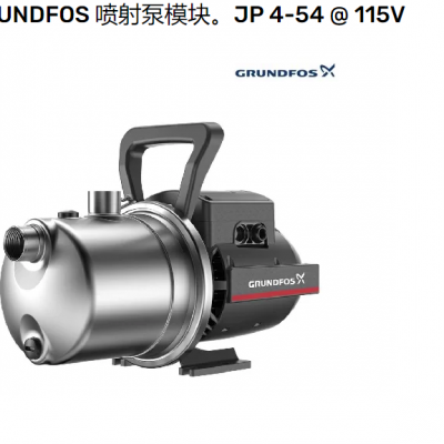 供应GRUNDFOS 喷射泵模块JP 4-54 @ 115V