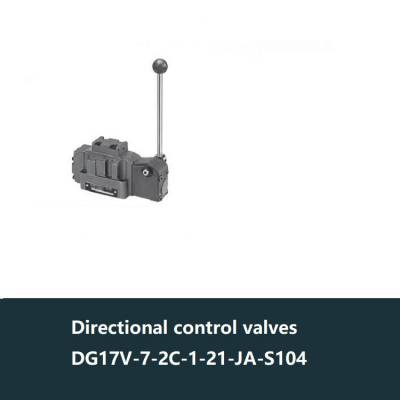 control valves DG17V-7-2C-1-21-JA-S104手动操作阀