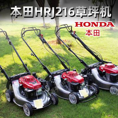 HONDA本田草坪车HRJ216草坪修剪机四冲程自走园林绿化养护剪草机