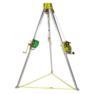 MSA/梅思安10153579 卷扬机带三角架 15米不锈钢丝绳 15米
