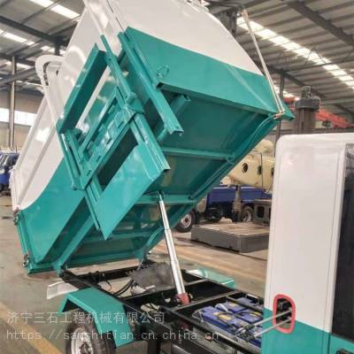 江苏灌南物业采购电动垃圾清运车 3方自装卸式垃圾车高低速可爬坡