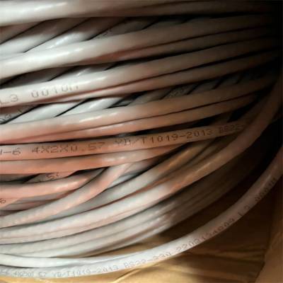 云南芒市回收耐克森7类网线 纯铜罗格朗电脑网络线0.57千兆8芯Cat5双绞线