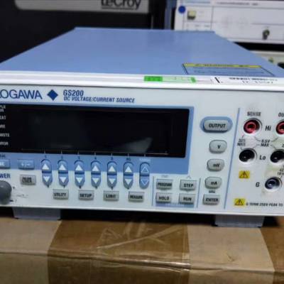 横河GS200是以高精度、高稳定性和高分辨率 的DC电压/电流源
