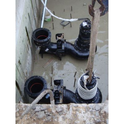 潜水排污泵耦合式安装潜污泵固定耦合式安装潜污泵自耦安装