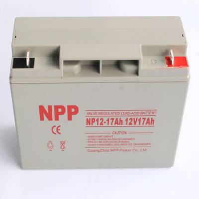 NPP耐普蓄电池 12V80AH铅酸免维护电池NPG12-80AH UPS不间断电源用