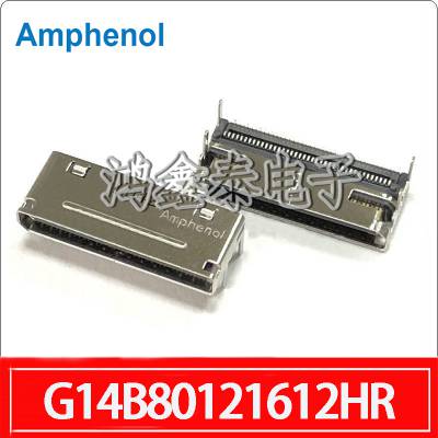 Amphenol Oculink 80Pin 8x SFF-8612 连接器G14B801216