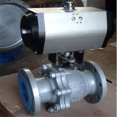 Q641H-16C DN125铸钢气动切断球阀 用于石油长输管线和一般工业管线