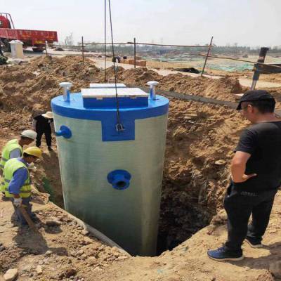 伟恒定制 地埋式自动雨水收集智能 一体化预置泵站