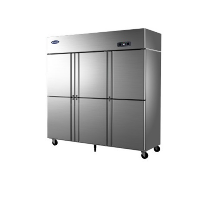 银都商用冰箱bbl0562标准款六门双温冰箱不锈钢冷藏冷冻柜