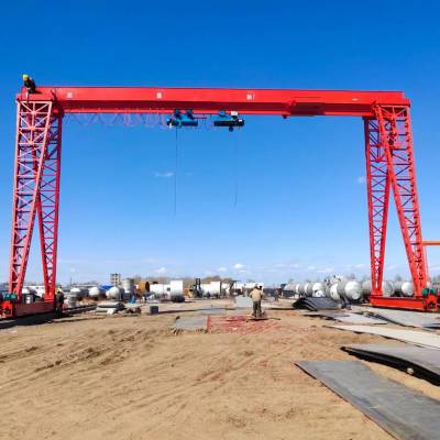 货场小吨位行车 2吨电动葫芦 安徽航车厂出品 跨度定制