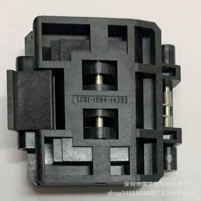 YAMAICHI IC51-1284-1433-10封装QFP-128-0.5***测试座