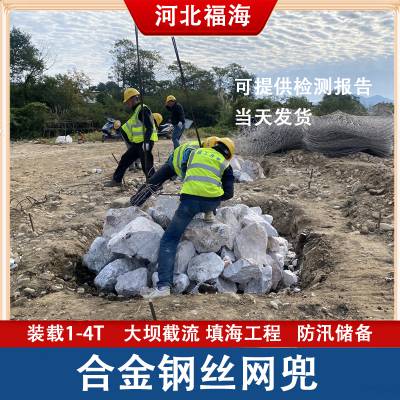 合金网兜实体厂家 钢丝抗拉强度1400MPA 发货速度快 有大量现货