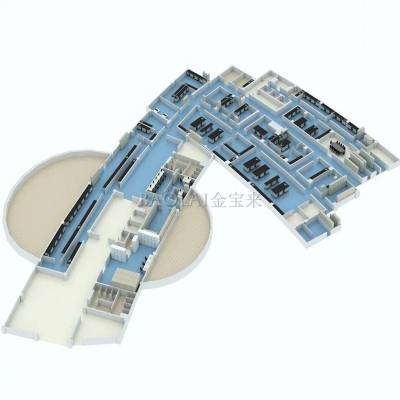 秀峰区无尘无菌生物实验室装修 整体 化学实验室布局平面图万级