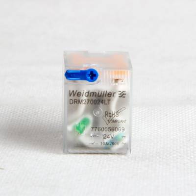 Weidmüller魏德米勒经销代理/DRM带LED和测试按钮继电器/DRM270024LT