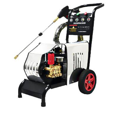 洗车机 大功率220V 高压清洗机 全自动关枪停机配10米钢丝