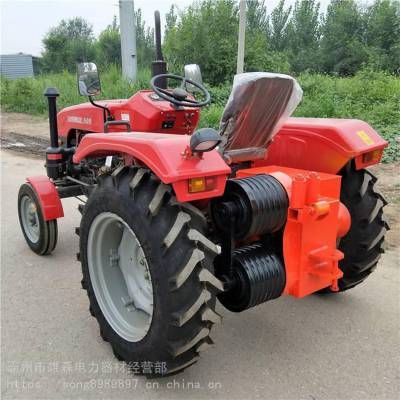 雄森300型500型拖拉机绞磨拖拉机绕线牵引机线路施工拖拉机绞磨