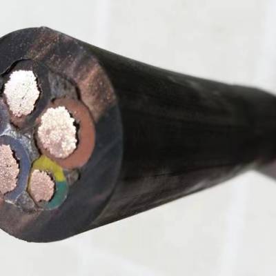 上海沪贤牌（YC）橡套电缆3*25+2*6 mm 额定电压450V/750V 大杆无氧铜丝