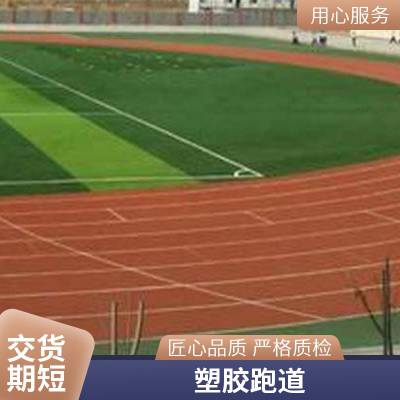 1000米球场tpe塑胶跑道铺设 蓝色材料 节能耐磨耐用