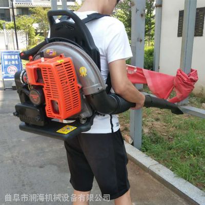 挂肩式汽油吹风机 高转速汽油吹风机 便捷式工地灰尘吹尘机