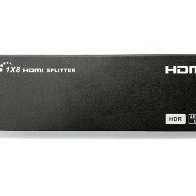 朗强8 ports hdmi splitter,HDMI高清信号分配器1分8