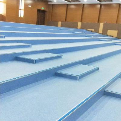 pvc办公室装修设计塑胶地板革防滑耐磨复合卷材商场医院2.2mm