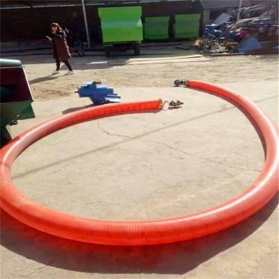 塑料颗粒吸料机 移动方便的软管吸粮机 螺旋上料抽粮机