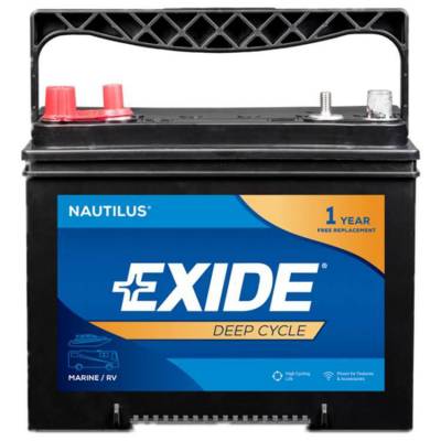 exide蓄电池105e4112v100ah汽车启动船舶电瓶