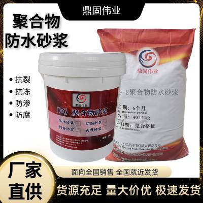 鼎固 聚合物防水防腐乳液水泥砂浆 抗裂抗冻用于混凝土结构防渗修补