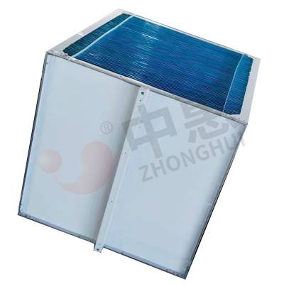 正方形铝箔芯体 空压机余热回收用热交换器 显热板式热交换芯