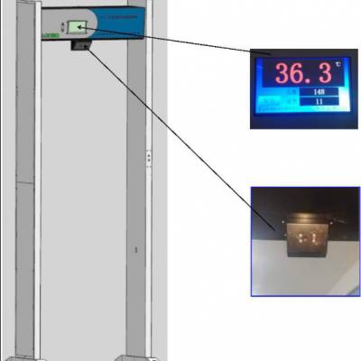 青岛路博自产LB-103热成像门式快速测温仪