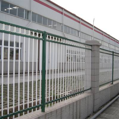 陕西商洛 二横梁锌钢护栏 公共设施围栏 低价促销