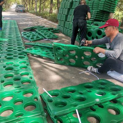 人工浮岛施工方案,抑制藻类净化水质,水生态人工浮岛