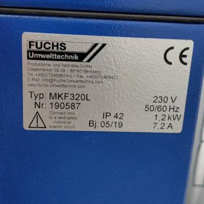 德国Fuchs Umwel过滤器配套过滤垫F5 TkF EU51工厂现货价格优