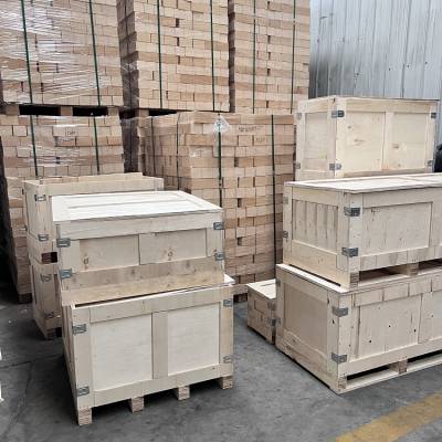 青岛黄岛出口木箱 大批散装货物打包装 设计定做免熏蒸木箱