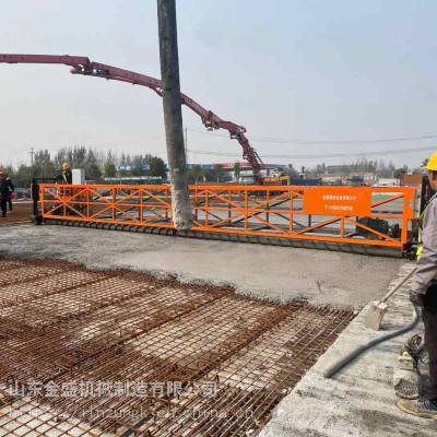 三辊轴振动梁 水泥路面整平机 箱梁式滚筒铺装机