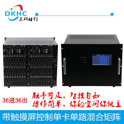 高清无缝混合矩阵 插卡式16进16出 HDMI DVI VGA SDI