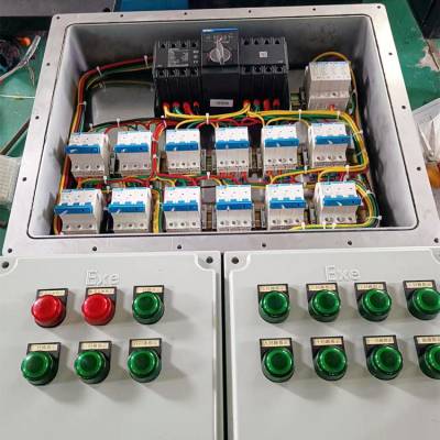 双电源一用一备防爆照明配电箱 铝合金防爆动力柜
