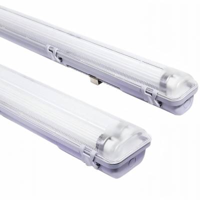 T8双管LED日光灯全套一体化双排荧光灯支架节能直管灯