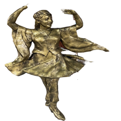 佛山造型民国歌舞剧人物雕塑 韶关玻璃钢人物雕塑摆件