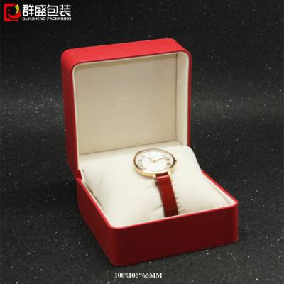 深圳龙岗群盛包装，包装盒厂家定做圣诞礼品手表盒，可定制
