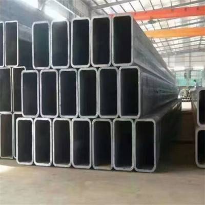 热轧无缝方管 用于建筑机械制造 大口径矩形管 定尺切割