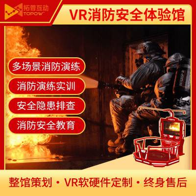 VR安全培训模拟火灾逃生演练校园商场写字楼家庭消防VR解决方案