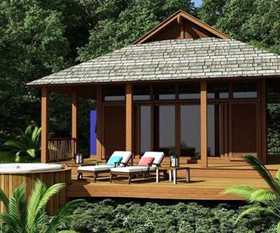 鑫盛防腐木物美庭院防腐木木屋报价哪家好