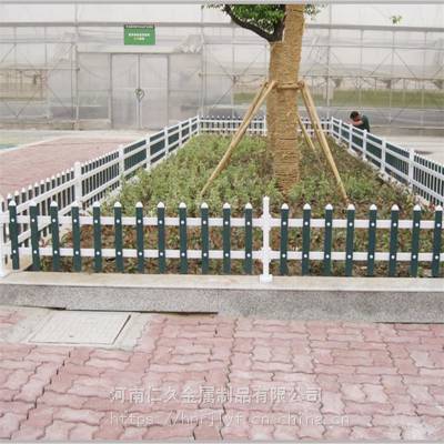 信阳商城pvc别墅护栏塑钢小区庭院围墙护栏草坪花池栏栅