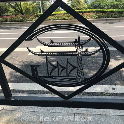 广州道路隔离栏批发 河源人行道路护栏 马路中央锌钢护栏
