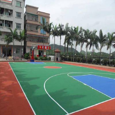 塑胶篮球场 上海塑胶篮球场 塑胶篮球场施工周期 Sinwe/鑫威